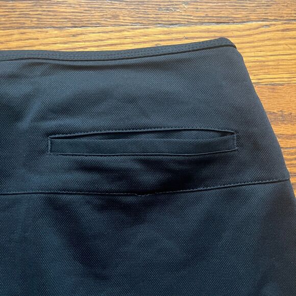 Nike Skort Women's Black M Dri Fit Tennis Golf Lined Skirt Stretch Pockets - Picture 7 of 11